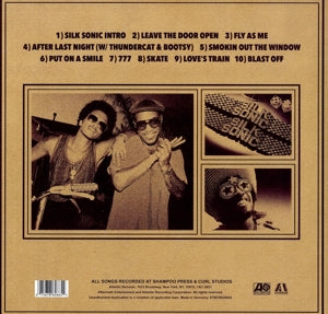 An Evening With Silk Sonic - .. Sonic / Bruno Mars & Anderson. Paak - Back Cover