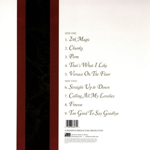 24k Magic - Back Cover