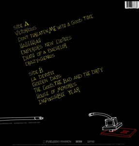 Death of a Bachelor - Back Cover