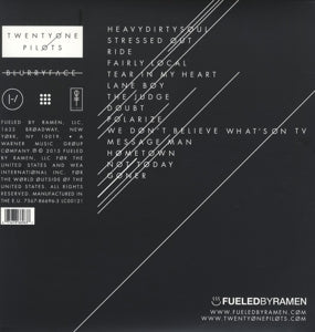 Blurryface - Back Cover