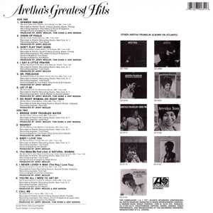 Greatest Hits - Back Cover