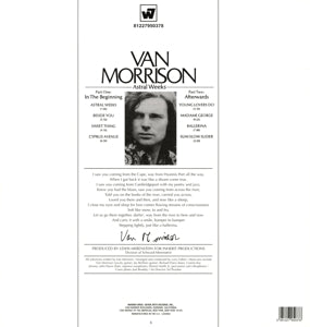 Astral Weeks - Back Cover