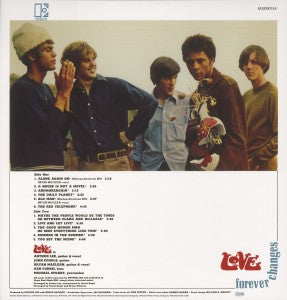 Forever Changes - Back Cover