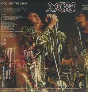 Kick Out the Jams - 180gr. - Back Cover