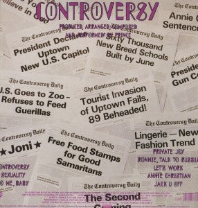 Controversy - =180gr= - Back Cover