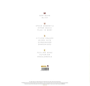 Origin of Symmetry: Remixx - .. Anniversary Remixx - Back Cover