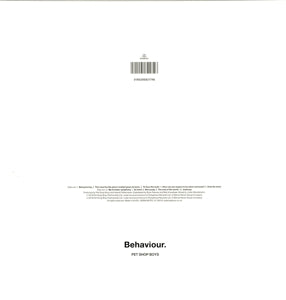 Behaviour - Back Cover