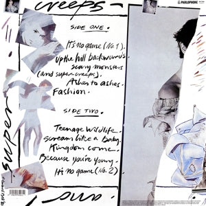 Scary Monsters - 180g - Back Cover