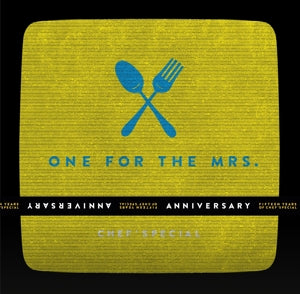 One For the Mrs. - .. Mrs. / Translucent Violet & Blue Mix /Printed Sleeve - Back Cover