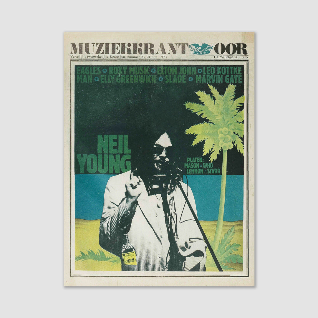 Neil Young vintage poster