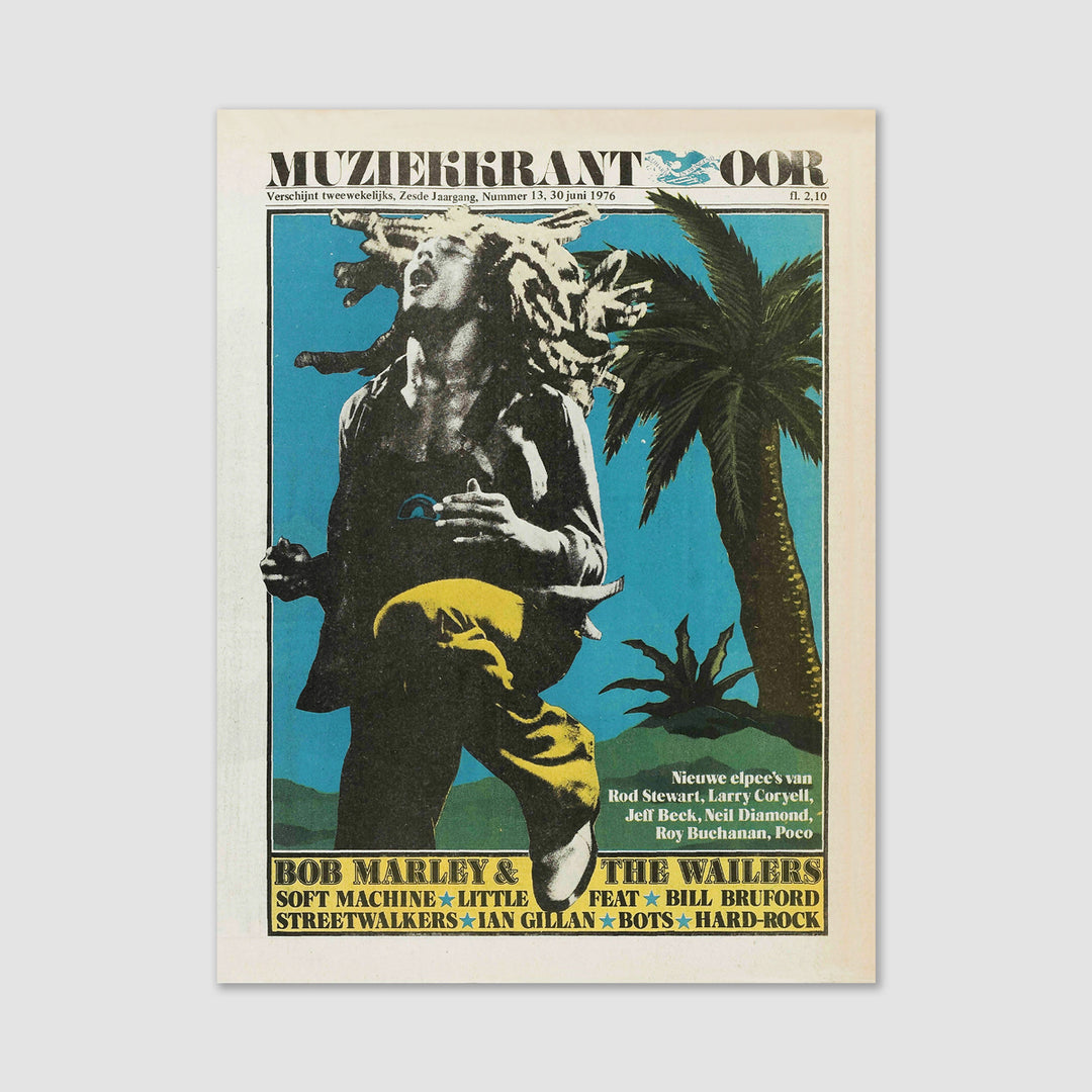 Bob Marley & The Wailers vintage poster