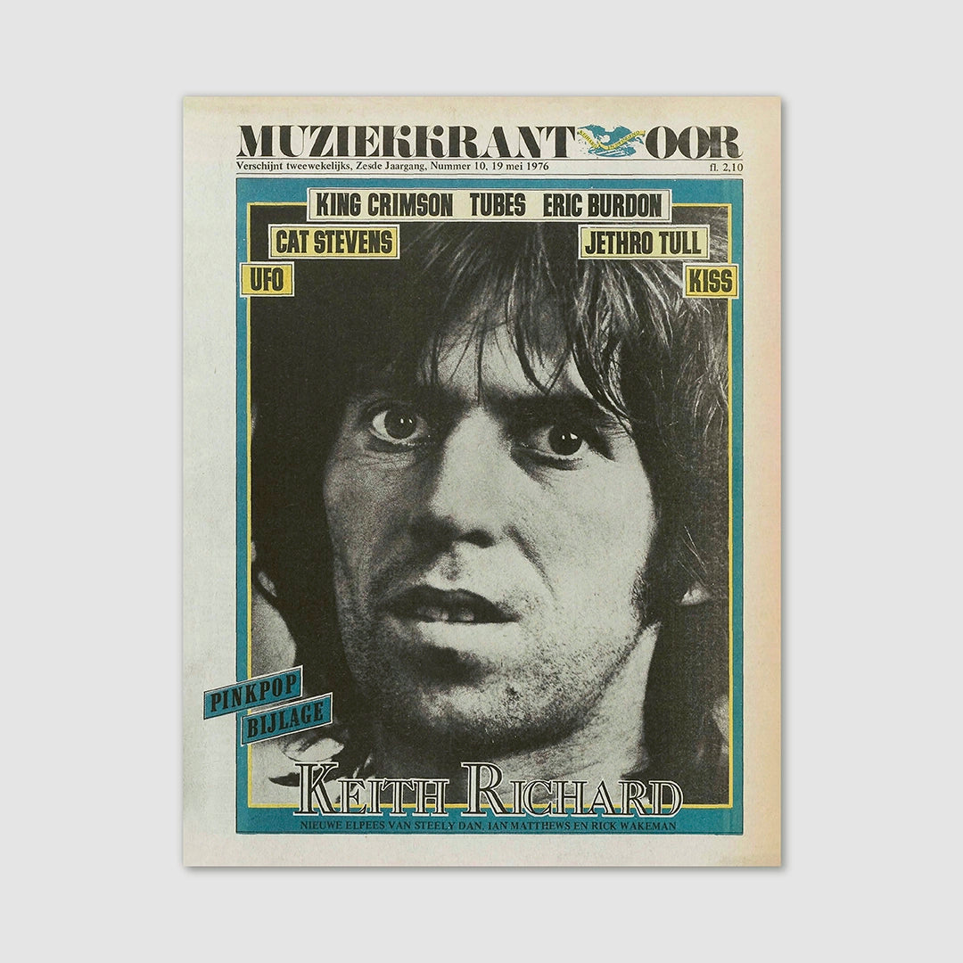 Keith Richards vintage poster