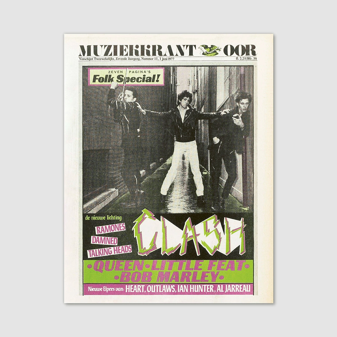 The Clash vintage poster