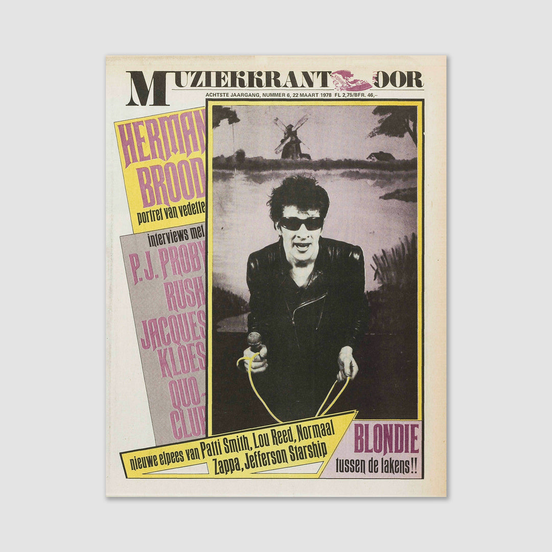 Herman Brood vintage poster