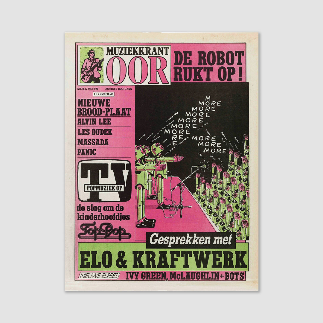 Kraftwerk vintage poster