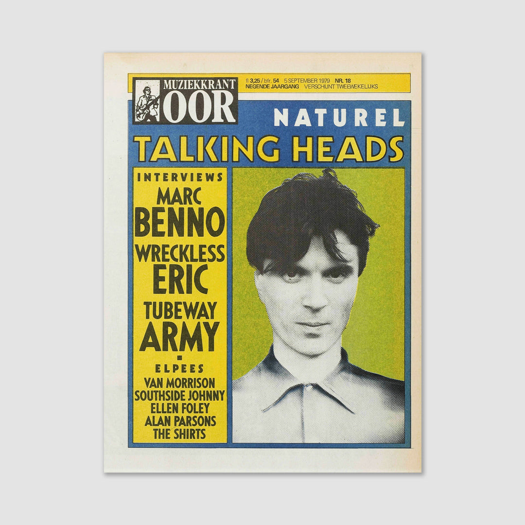 Talking Heads vintage poster