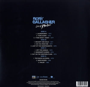 Live At Montreux - .. Montreux - Back Cover