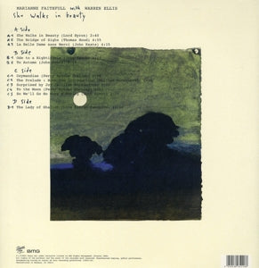 She Walks In Beauty (With Warr - With Warren Ellis - Back Cover