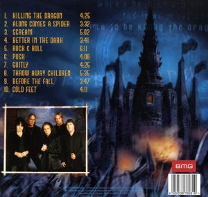 Killing the Dragon - .. Dragon/Red & Orange Swirl Vinyl/20th Anniversary - Back Cover