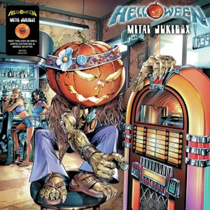 Metal Jukebox - Orange & Red Splatter - Cover