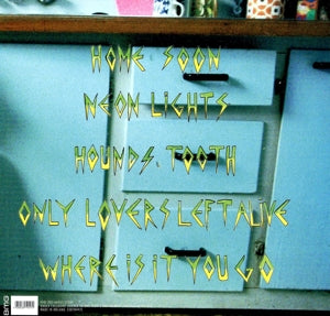 Hounds Tooth - Transparent Lime Vinyl - Back Cover