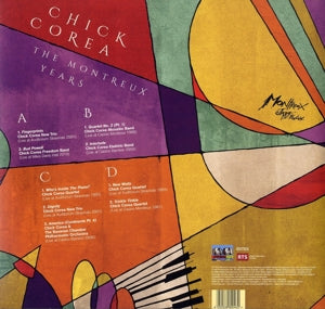 Chick Corea: the Montreux Year - .. Montreux Years - Back Cover