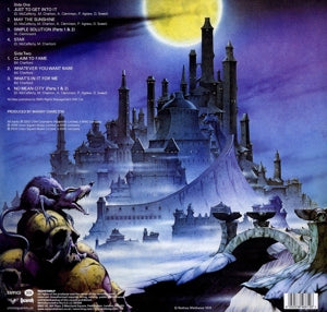 No Mean City - Back Cover