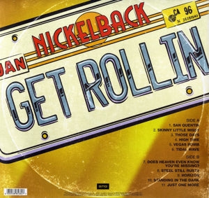 Get Rollin - Transparent Orange Vinyl - Back Cover