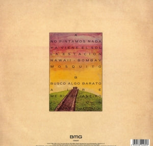 Ya Viene El Sol - Back Cover