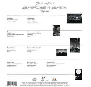Garden Gaia Remixes - Back Cover