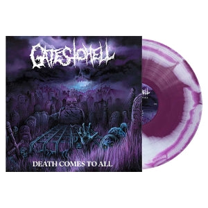 Death Comes To All - Purple White - Cover