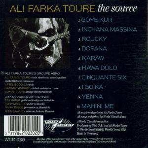 The Source - W/Asko - Back Cover
