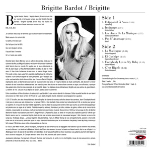 Brigitte - 180gr. Vinyl - Back Cover