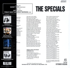 Ghost Town - 40th Anniversary - .. 40th Anniversary - Back Cover