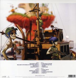 Plastic Beach - 180gr. - Back Cover