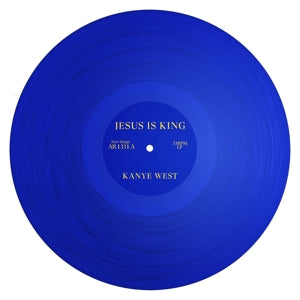 Jesus is King - Translucent Blue Vinyl - Cover