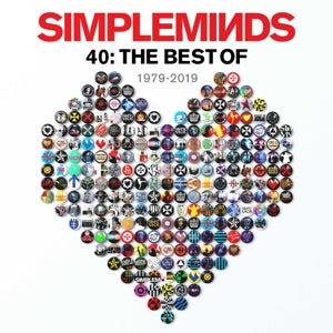 Forty: the Best of Simple Minds 1979-2019 - .. Simple Minds - Cover