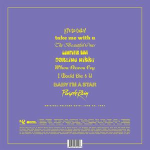 Purple Rain - Back Cover