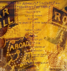 Sign O' the Times - .. Times / 180gr. Black Vinyl - Back Cover