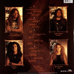 Arise - 180gr.Expanded W/Unreleased Demos, Mixes & Live Tracks - Back Cover