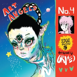 Art Angels - Gatefold Cover W/5 Full Colour 2-Sided 12" Posters - Cover