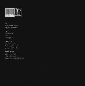 Dig Your Own Hole - Back Cover
