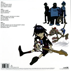 Demon Days - Back Cover