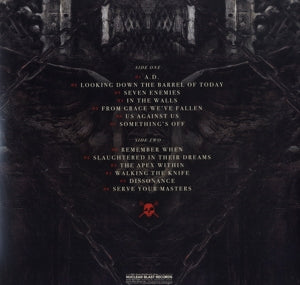 The Concrete Confessional - .. Confessional / Clear Red Splatter Vinyl - Back Cover