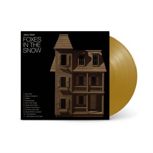 Foxes In the Snow - Metallic Gold - Cover
