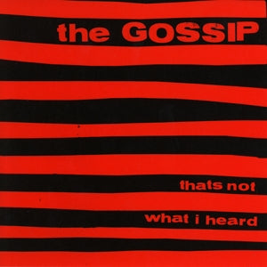 That's Not What I Heard - Red - Cover