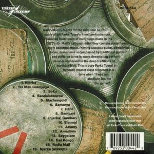 Radio Mali - Back Cover