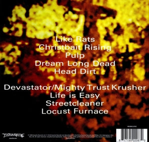Streetcleaner - Back Cover