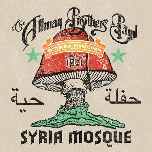 Syria Mosque: Pittsburgh, Pa January 17, 1971 - Cover