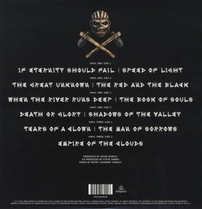 Book of Souls - 180gr. - Back Cover